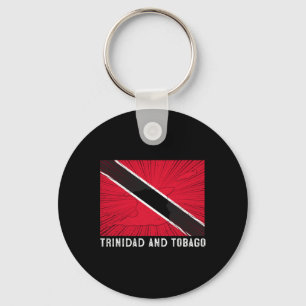 Patriotische Trinidad und Tobago-Flagge Trin Schlüsselanhänger