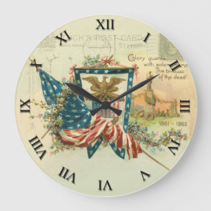 Patriotische Uhr - Ruhm-Schutz