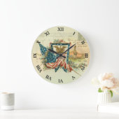 Patriotische Uhr - Ruhmwächter (Zuhause)