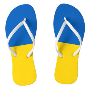 Patriotische Ukraine-Flagge Badesandalen