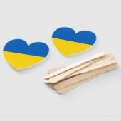 Patriotische Ukraine-Flagge Fächer (Non-assembled)