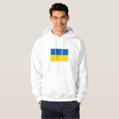 Patriotische Ukraine-Flagge Hoodie (Vorne ganz)