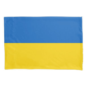Patriotische Ukraine-Flagge Kissenbezug