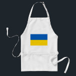 Patriotische Ukraine-Flagge Schürze<br><div class="desc">Patriotische Flagge der Ukraine.</div>