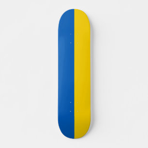 Patriotische Ukraine-Flagge Skateboard