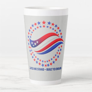 Patriotische Unabhängigkeitstagsbekleidung USA Ste Milchtasse