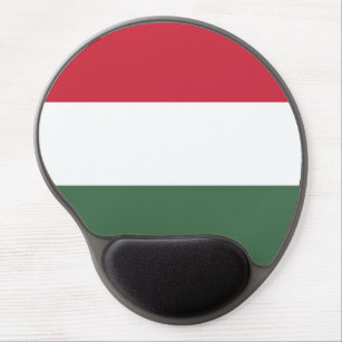 Patriotische Ungarische Flagge Gel Mousepad