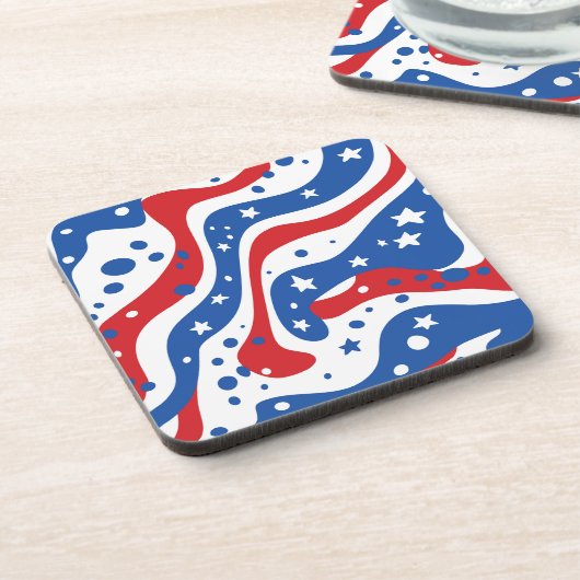 Patriotische Untersetzer (Linke Seite)