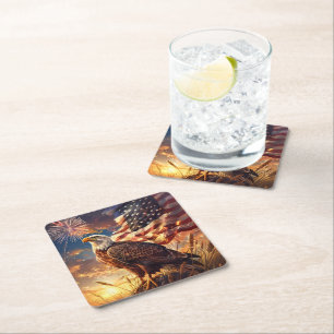 Patriotische Untersetzer