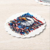 Patriotische Untersetzer (angewinkelt)