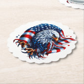 Patriotische Untersetzer (angewinkelt)