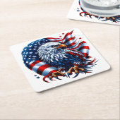 Patriotische Untersetzer (angewinkelt)