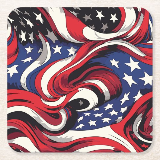 Patriotische Untersetzer (Vorderseite)