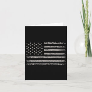 Patriotische US-Flagge 4. Juli für Männer Frauen K Karte