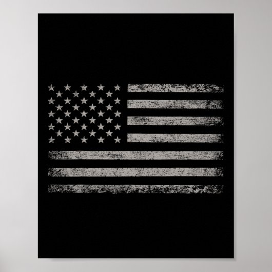 Patriotische US-Flagge 4. Juli für Männer Frauen K Poster (Vorne)