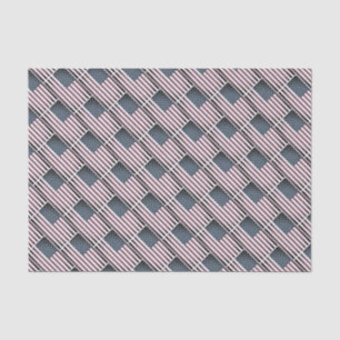 Patriotische US-Flagge 4. Juli Geschenkpapier Seidenpapier