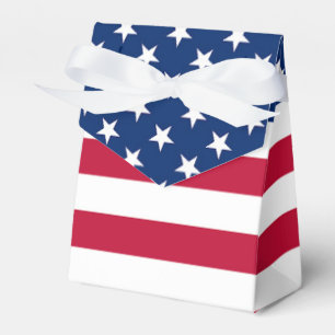 Patriotische US Flagge Amerikanische Flagge Geschenkschachtel