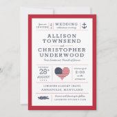 Patriotische US Flagge Ankündigung (Vorderseite)