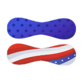 Patriotische US Flagge Baseball (Paneele)