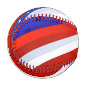 Patriotische US Flagge Baseball (Vorderseite Links)