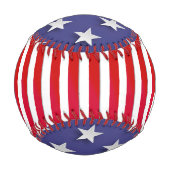 Patriotische US Flagge Baseball (Rückseite)