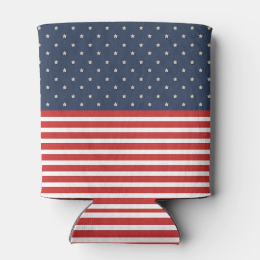 Patriotische US Flagge Flaschenkühler (Rückseite)