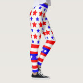 Patriotische US Flagge Leggings (Rechts)