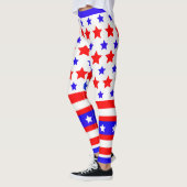Patriotische US Flagge Leggings (Links)