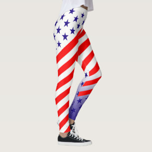 Patriotische US Flagge Leggings
