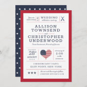 Patriotische US Flagge Militär Amerika Ankündigung (Vorne/Hinten)