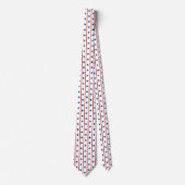 Patriotische US Flagge Muster Krawatte (Vorderseite)