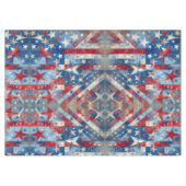 Patriotische US Flagge Rot, Weiß und Blau Tischdecke (Vorderseite (Horizontal))