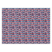 Patriotische US Flagge Rot, Weiß und Blau Tischdecke (Vorderseite (Horizontal))