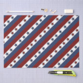 Patriotische US Flagge Seidenpapier (Handwerk)