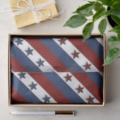 Patriotische US Flagge Seidenpapier (Geschenk)