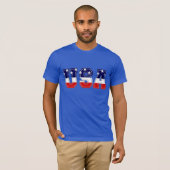 Patriotische US Flagge T-Shirt (Vorne ganz)
