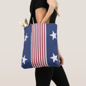 Patriotische US Flagge Tote Tasche (Von Nahem)