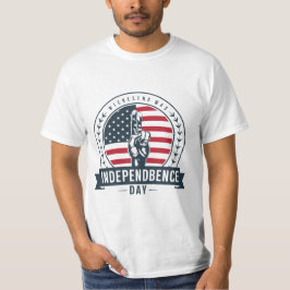Patriotische US Flagge Unabhängigkeitstag T-Shirt