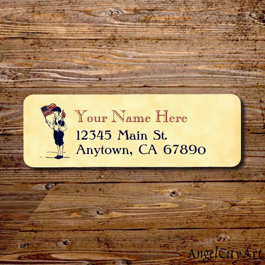 Patriotische US-Flagge und benutzerdefinierte Fire