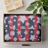 Patriotische US Flagge Vintag Seidenpapier (Geschenk)