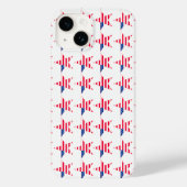 Patriotische US-Flaggenstars Case-Mate iPhone Hülle (Rückseite)