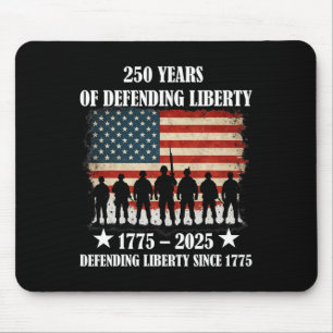 Patriotische USA-Armee US-Militärparade 250. Jahre Mousepad