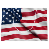 Patriotische USA-Flagge Große Geschenktüte (Vorderseite)