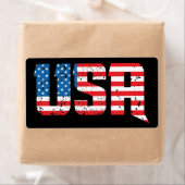 Patriotische USA in Red, White und Blue (Insitu)