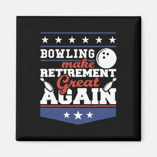 Patriotische USA machen Bowling wieder groß Magnet