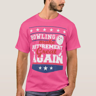 Patriotische USA machen Bowling wieder groß T-Shirt