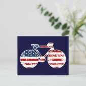 patriotische USA Postkarte (Stehend Vorderseite)