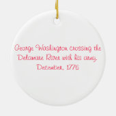 Patriotische Verzierung Keramikornament (Hinten)