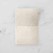 Patriotische Vintage Flagge Dankeskarte (Innenseite)