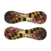 Patriotische Vintage Flagge von Maryland Baseball (Paneele)